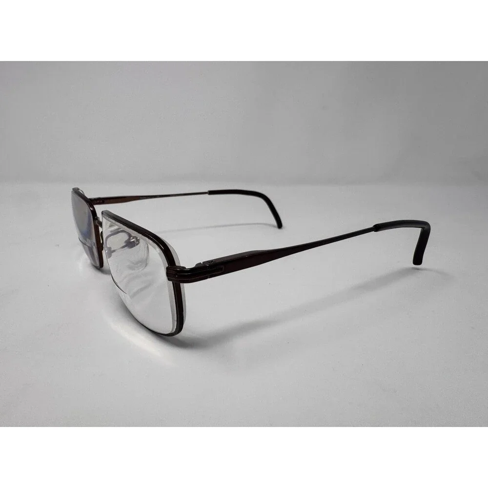 Steroflex 2197 355 Eyeglass Frames 54-18-140 Brown Tortoise